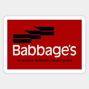 Babbage's - America's Software Headquarters Magnet